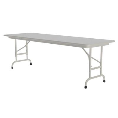Correll CFA2460PX 15 60" Rectangular Folding Table w/ Gray Granite Top, 32"H