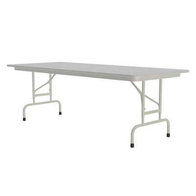Correll CFA3096PX-15 96" Rectangular Folding Table w/ Gray Granite Top, 32"H