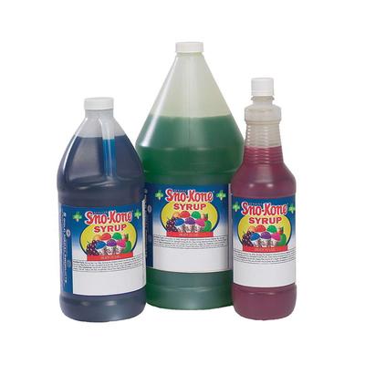 Gold Medal 1055 Blue Raspberry Snow Cone Syrup, Ready-To-Use, (4) 1 gal Jugs