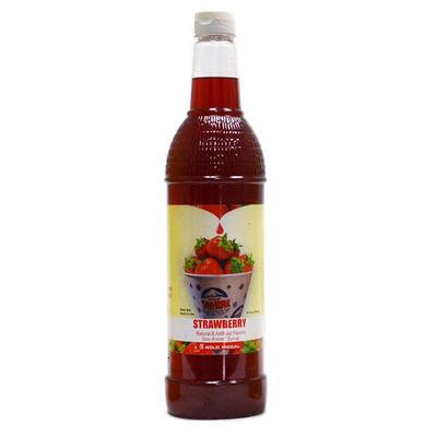Gold Medal 1427 25 oz Strawberry Snow Cone Syrup, Ready-To-Use