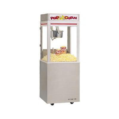 Gold Medal 2022E Astro Pop 16 Popcorn Machine w/ 16 oz Unimaxx Kettle & Stainless Dome, 120/208v, Stainless Steel