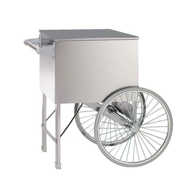 Gold Medal 2148MC 20" Base w/ 2 Spoke Wheels, Stainless Steel
