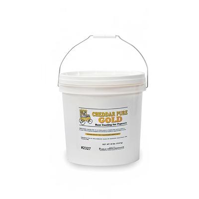 Gold Medal 2327 Cheddar Cheese Corn Paste Mix - 30 lb Tub, Yellow