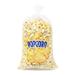 Gold Medal 2555 8 oz Disposable Take Home Value Size Popcorn Bags, 500/Case, 8 Ounce, Clear