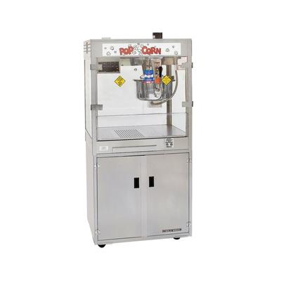 Gold Medal 2670-071 32 oz Odyssey Popcorn Machine w/ Base & Electronic Heat Control, 208 240v, Stainless Steel