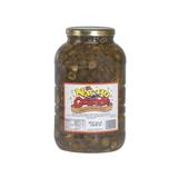 Gold Medal 5290 Pepper Rings for Nachos w/ (4) 1 gal Jars