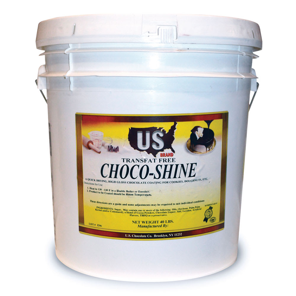 Gold Medal 35 lb Chocolate Dip Coating for Doughnuts & Pastries - 5519