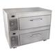 Randell FX-2WS-290 43" Chef Base w/ (2) Drawers - 115v, Refrigerator/Freezer, 46" Wide, Silver
