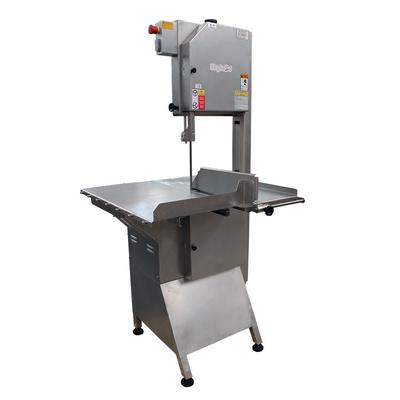 Skyfood SI-282HDE-2 Heavy Duty Floor Model Meat & Bone Saw w/ 112" Blade, 2000 lb/1 Hr Production, 220/3V, Stainless Steel