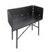 Lodge A5-7 Camp Cooking Table w/ 3 Sided 12" Attachable Windscreen, Black