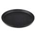 Lodge L7OGH3 Lodge Logic 9 1/4" Round Cast Iron Old Style Griddle, Seasoned, Without Handle, Black