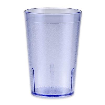 GET 6608-1-BL 8 oz Blue Textured Plastic Tumbler