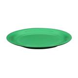 GET NP-9-FG Diamond Mardi Gras 9" Melamine Dinner Plate, Rainforest Green, Narrow Rim