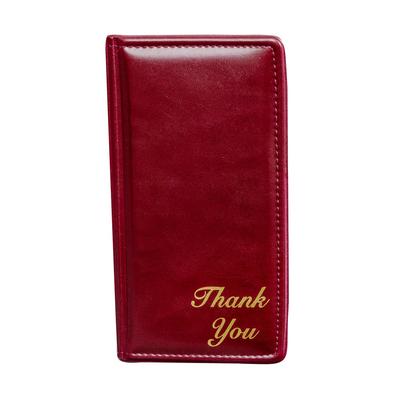 Risch 5000PWINETHANKYOU Double-Panel Guest Check Holder - 5