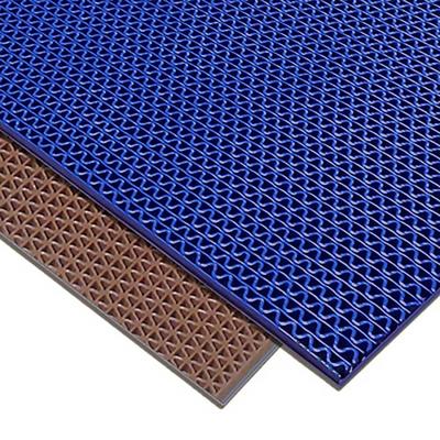 Cactus Mat 1042R-450 BRN Aqua Safety Runner - 4' x 50', Vinyl, Brown