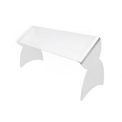 Spring USA PSG36C Pivoting Sneeze Guard - 36"W x 18"D x 17 3/10"H, Acrylic, Clear, Heavy-Duty Acrylic