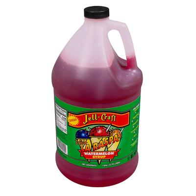 Jell-Craft 10119 1 gal Watermelon Snow Cone Syrup