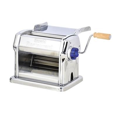 Imperia 13231 Manual Pasta Sheeter w/ 3/8" Roller Opening, Silver