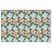 Accuform Signs LPM127X Disposable Work Mat w/ Adhesive Backing - 12 1/2" x 19 1/2", Plastic, Leaf Pattern, Multi-Colored