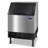 Manitowoc UDF0190A 26"W Full Cube NEO Undercounter Commercial Ice Machine - 198 lbs/day, Air Cooled, Gray, 115 V | Manitowoc Ice