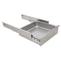 John Boos DR2015-S24 Drawer for 24" Wide Tables - Roller Bearings, 15x20x5", Stainless, Stainless Steel, 15" x 20"