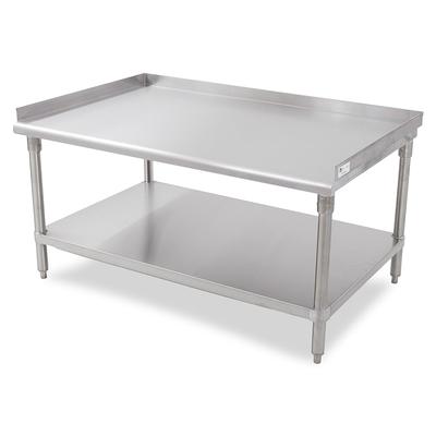 John Boos GS6-3060SSK Equipment Stand w/ Stainless Steel Top & Undershelf, 60 x 30", Adjustable Undershelf, Stainless Steel Top