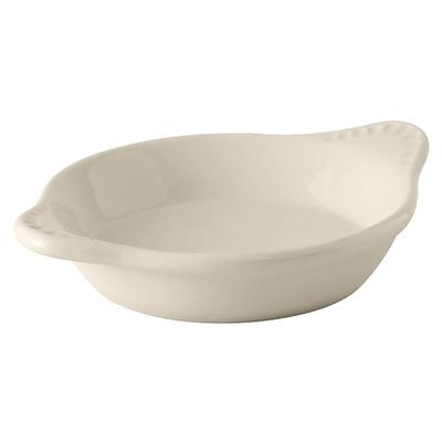 Tuxton BEN-0902 9 oz. DuraTuxÂ© Shirred Egg Dish - Ceramic, American White/Eggshell
