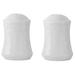 Tuxton CHL-030 Chicago 3" Salt & Pepper Shaker Set - China, White