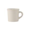 Tuxton TRE-038 9 oz Reno/Nevada Canton Mug - Ceramic, American White/Eggshell, 3 Dozen