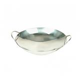 Thunder Group SLWK008 8" Round Wok Serving Dish, Stainless Steel