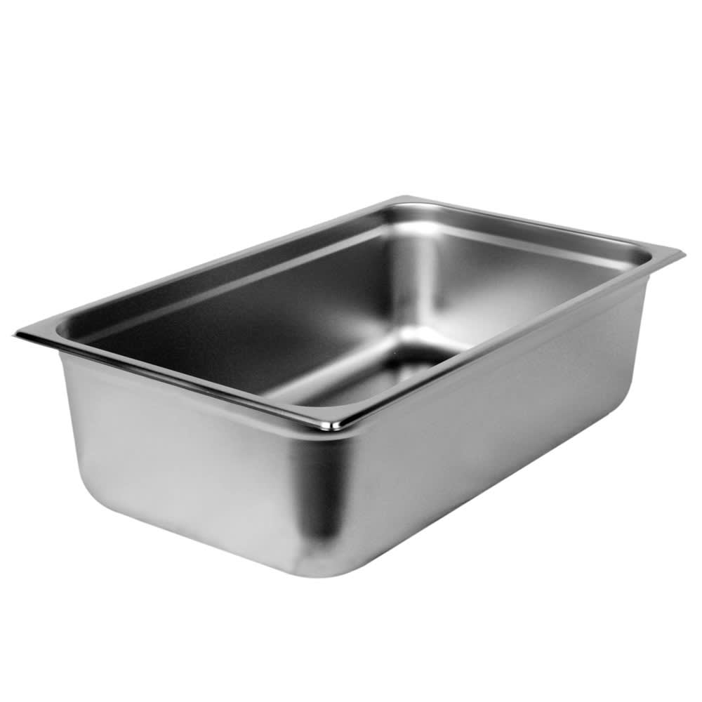 Thunder Group STPA2006 Full Size Steam Pan, Stainless, Stainless Steel