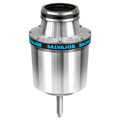 Salvajor 300-SA-3-WSP Water Saving Disposer Package w/ 3 1/2" Sink Collar - 3 HP Motor, 208v/3ph, Chrome