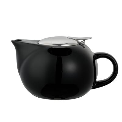 Service Ideas TPC16BL 16 oz Teapot w/ Lid, Infuser...