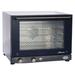 Cadco OV-023 Single Half Size Electric Convection Oven - 2.7 kW, 208 240v/1ph, Manual Controls, Stainless Steel