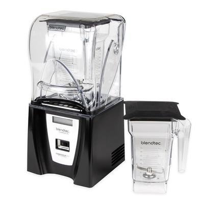 Blendtec C825C11Q-B1GB1D Connoisseur Countertop All Purpose Commercial Blender w/ Polycarbonate Container, Pre-Programmed, 30 Programmable Blend Cycles, Countertop or In-counter, Black, 120 V
