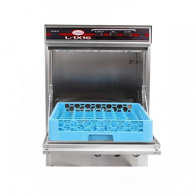 CMA Dishmachines L-1X16 W/HTR Low Temp Rack Undercounter Dishwasher w/ 30 Racks/hr Capacity, 115v, Stainless Steel