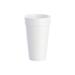 Dart 20J16 J Cup 20 oz Insulated Foam Cup - Polystyrene, White