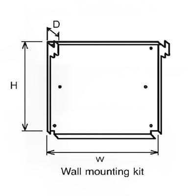 Equipex SM-2 Wall Mounting Kit for SEM-80 1 & SEM-80 3