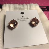 Kate Spade Jewelry | Kate Spade New York Gumdrop Round Stud Earrings | Color: Gold | Size: Os