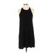 Gap Casual Dress - Shift Halter Sleeveless: Black Print Dresses - Women's Size X-Small