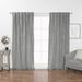 Luster Velvet Grommet Room Darkening Curtains - Stainless Steel Grommet Top (Single Panel)