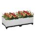 iTopRoad Raised Garden Boxes Tomato Planter Self-Watering Elevated Herb Planter