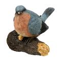 Mnjin Huggers Decor Tree Garden Bird Resin Bird Tree Sculpture Statue Outdoor Patio & Garden Multicolor