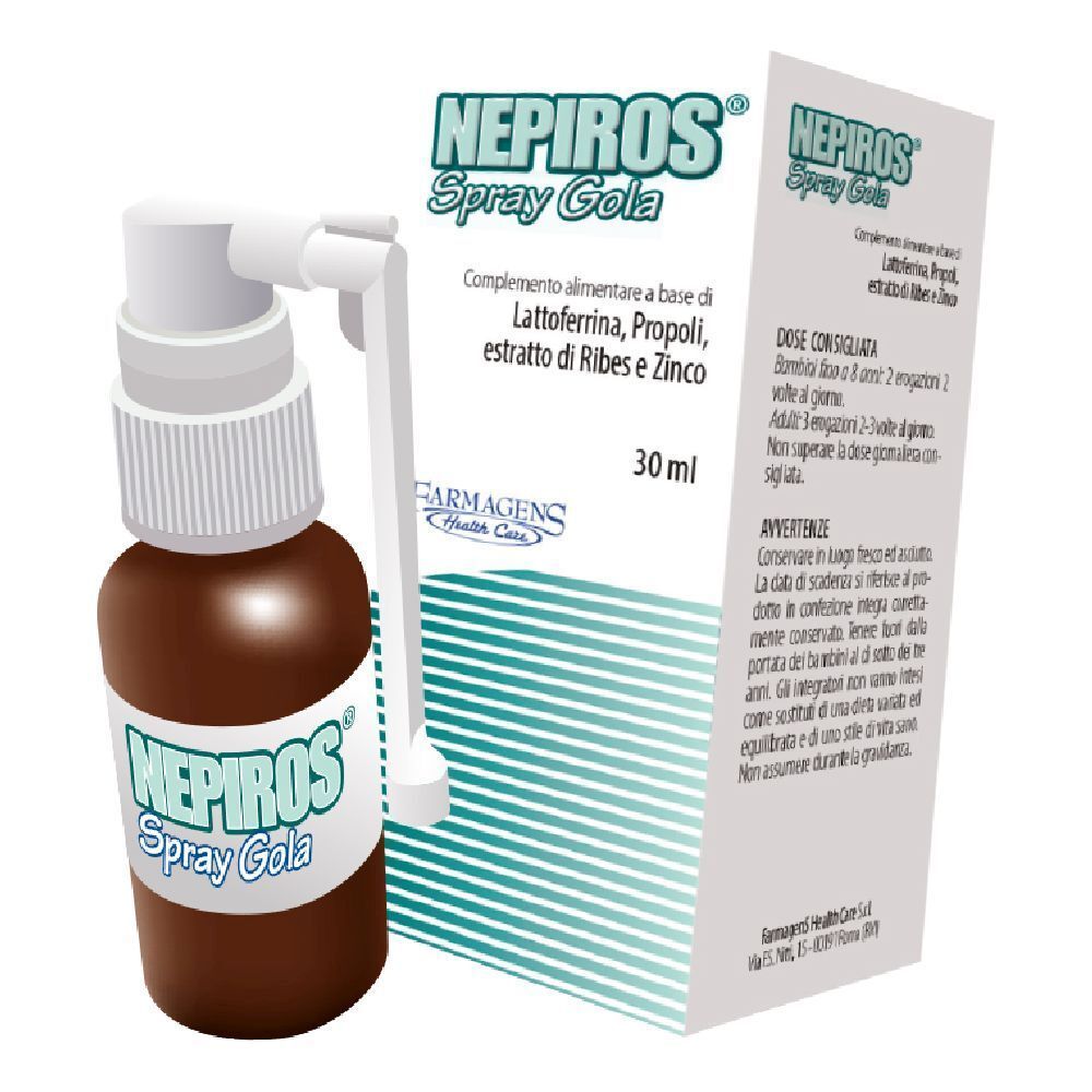 Nepiros Spray Gola 30 Ml Nuova Formula ml orale