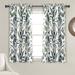 Bayou Breeze Colusa Nature Room Darkening Thermal Rod Pocket Curtain Panels Polyester in Green/Blue | 52" W x 63" L | Wayfair