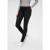 Skinny-fit-Jeans PEPE JEANS "SOHO", Damen, Gr. 30, Länge 32, schwarz (s98 washed schwarz), Denim/Jeans, Obermaterial: 92% Baumwolle, 6% Polyester, 2% Elasthan, casual, skinny fit, Jeans, im 5-Pocket-Stil mit 1-Knopf Bund und Stretch-Anteil