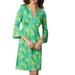 Lilly Pulitzer Dresses | Lilly Pulitzer Twyla Silk Blend Casual Dress | Color: Blue/Green | Size: L