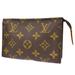 Louis Vuitton Bags | Authentic Louis Vuitton Poche Toilette 15 Clutch Pouch Bag Monogram | Color: Brown | Size: W 5.9 X H 3.9 X D 1.8 " (Approx.)