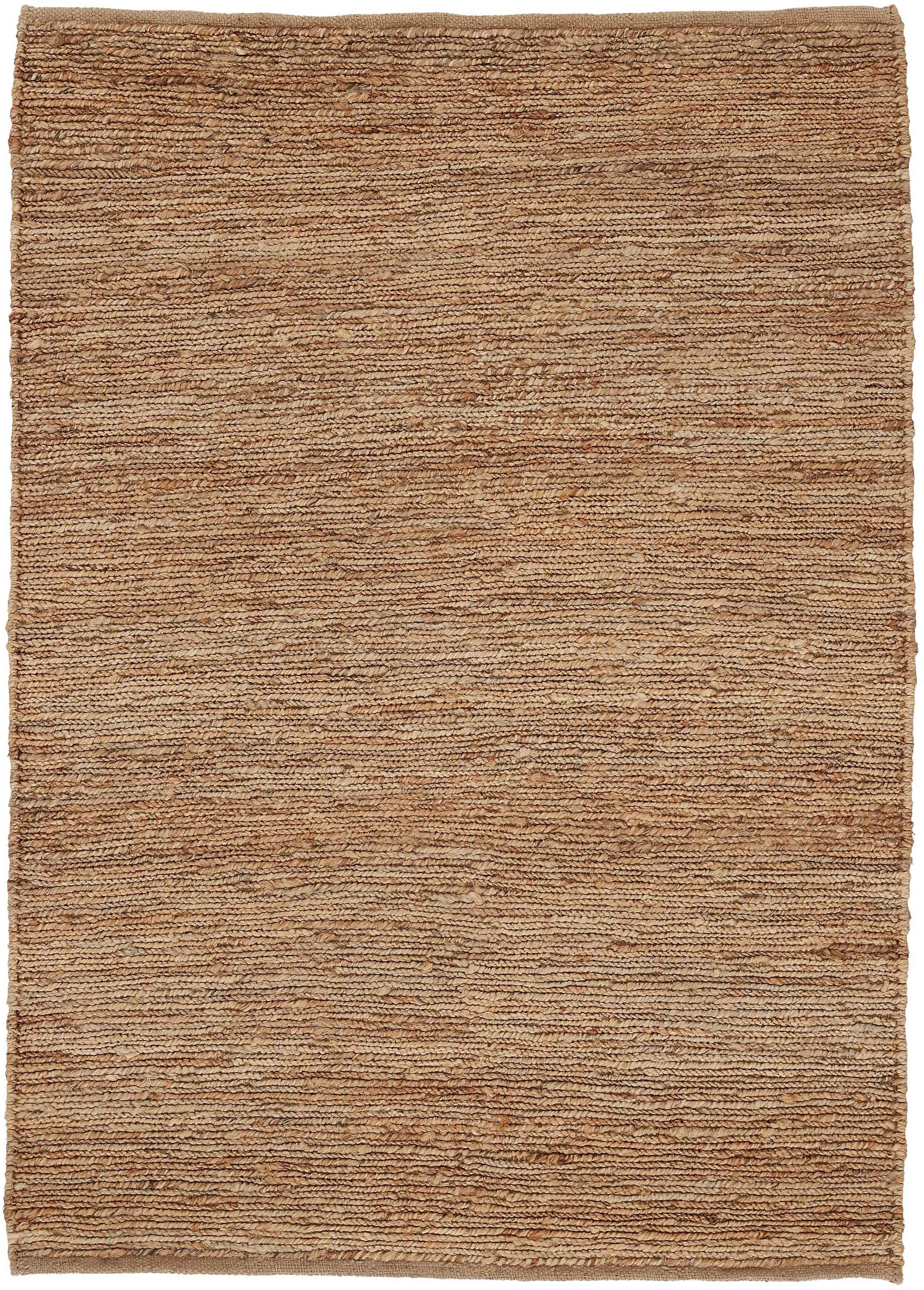 Teppich CARPETFINE "Nala, Juteteppich aus Naturfaser", beige, B:200cm H:9mm L:250cm, Jute, Teppiche, aus 100% Jute, viele Größen und Formen, quadratisch, rund, Läufer Image