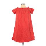 Amadi Casual Dress - Popover: Orange Dresses - Women's Size Small